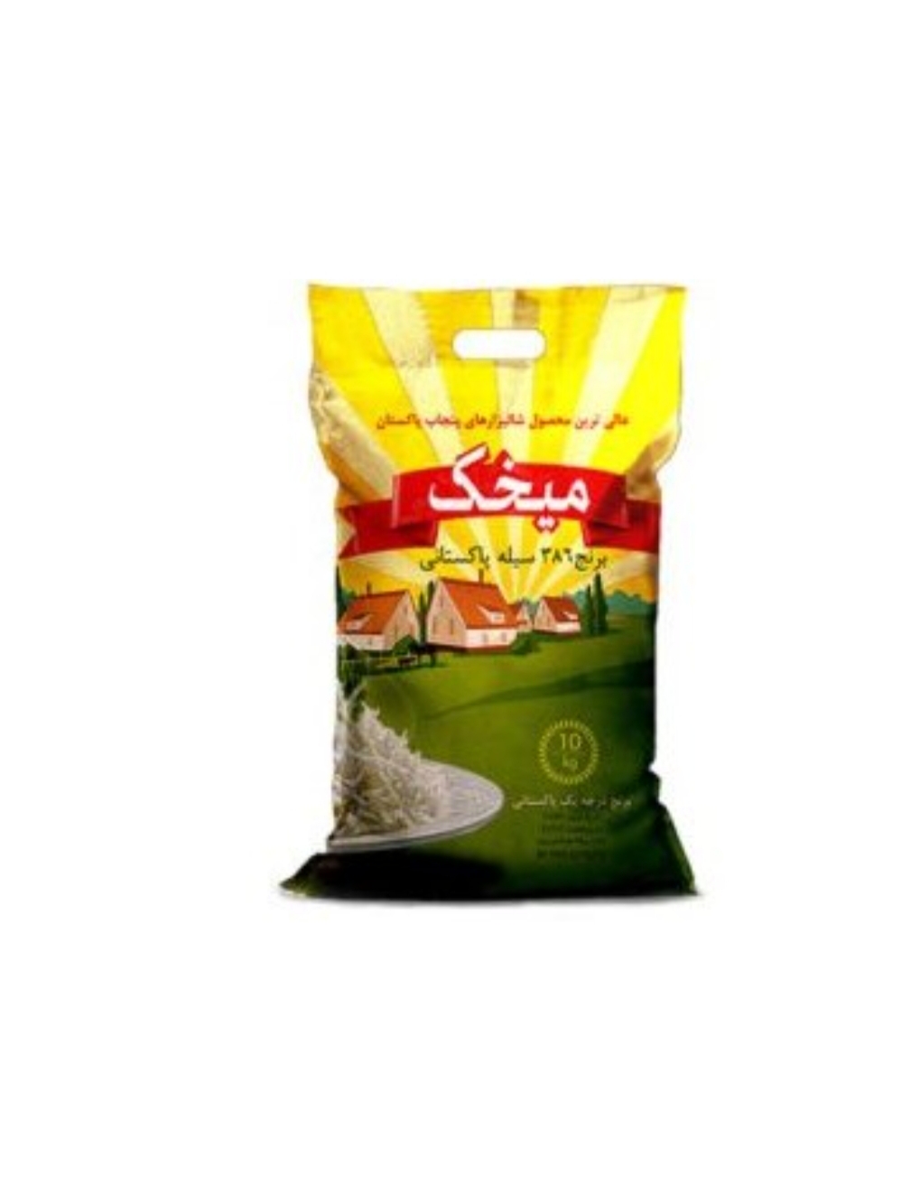 برنج پاکستانی 386 سفید میخک